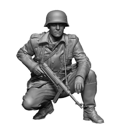 1/48 H3 Models WWII German NCO 3D Printed Figure 48054