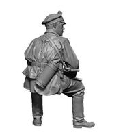 1/48 H3 Models WWII German SS Officer 3D Printed Figure 48055