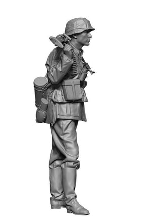1/48 H3 Models WWII German mg42 Gunner 3D Printed Figure 48056