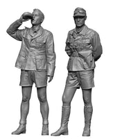 1/48 H3 Models WWII German Dak Officer Set 3D Printed Figure 48058