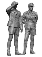 1/48 H3 Models WWII German Dak Officer Set 3D Printed Figure 48058
