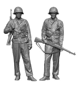 1/48 H3 Models WWII USMC Set 3D Printed Figure 48060