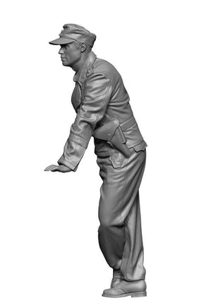 1/48 H3 Models WWII German Tank Commander 2 3D Printed Figure 48064