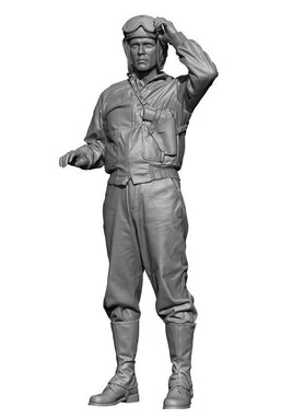 1/48 H3 Models WWII US Tank Commander 4 3D Printed Figure 48065