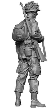 1/48 H3 Models WWII US Para Rifleman Carentan 3D Printed Figure 48071