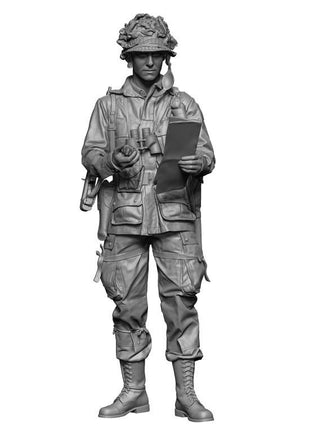 1/48 H3 Models WWII US Para Platoon Leader Carentan 3D Printed Figure 48075