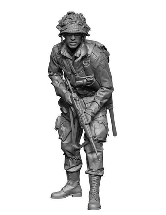 1/48 H3 Models WWII US Para Rifleman 4 Carentan 3D Printed Figure 48076