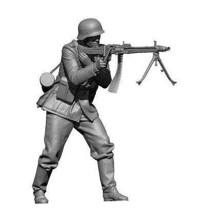 1/48 H3 Models WWII German Gunner 3D Printed Figure 48085