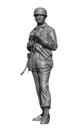 1/48 H3 Models WWII German Fallschirmjager 2 3D Printed Figure 48087