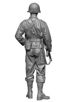 1/48 H3 Models WWII US GI Sergeant 3D Printed Figure 48113