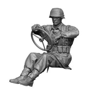 1/48 H3 Models WWII Waffen SS Kubelwagen Driver 3D Printed Figure 48120