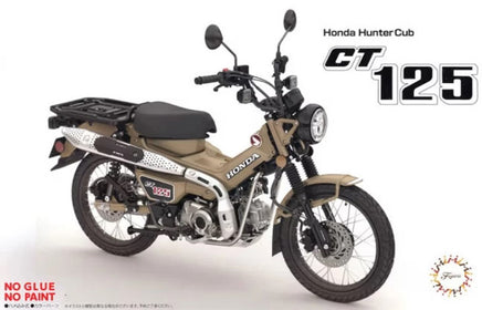 1/12 Fujimi Honda Hunter Cub CT125 Scooter (Snap Molded in Brown) 14207