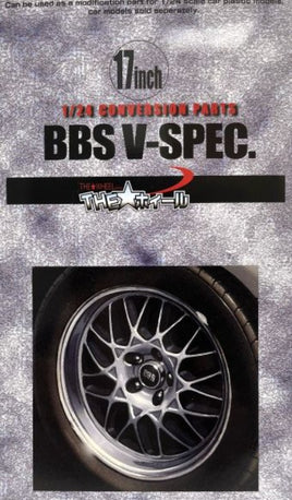 1/24 Fujimi BBS V-Spec 17" Tire & Wheel Set (4) (Special Ltd Production) 19307