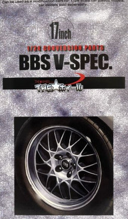 1/24 Fujimi BBS V-Spec 17" Tire & Wheel Set (4) (Special Ltd Production) 19307