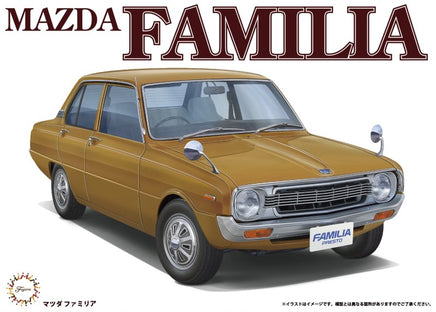 1/24 Fujimi Mazda Familia Presto 1300 FA3 4-Door Car 4781