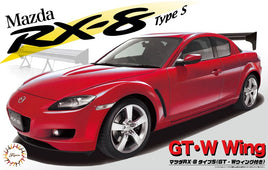 1/24 Fujimi Mazda RX-8 Type S Sports Car w/GT-W Wing 4796