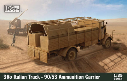 1/35 IBG Model 3Ro Italian Truck - 90/53 Ammunition Carrier 35064