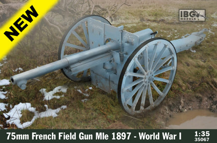 1/35 IBG Model  75mm French Field Gun Mle 1897 - World War I 35067
