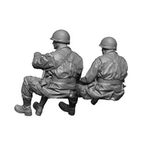 1/16 H3 Models WWII US Paratrooper Willys Driver & Crew 16025