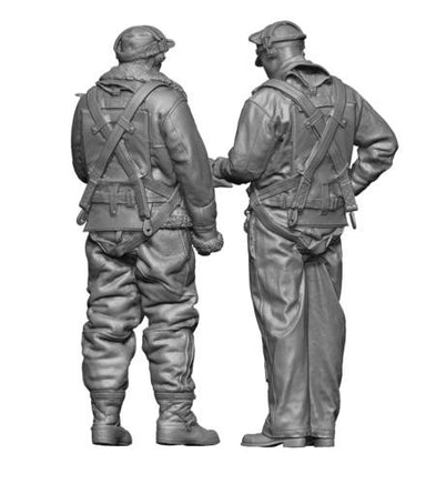 1/32 H3 Models USAAF Bomber Pilot & Crew Resin Figures 32001
