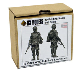 1/35 H3 Models WWII US 2nd Lieutenant Resin Model Kit 35008