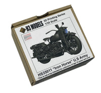 1/35 H3 Models IRON HORSE US Army Motorcycle Resin Model Kit 35011
