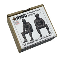 1/35 H3 Models WWII US Tank Commander 2 Resin Model Kit 35024