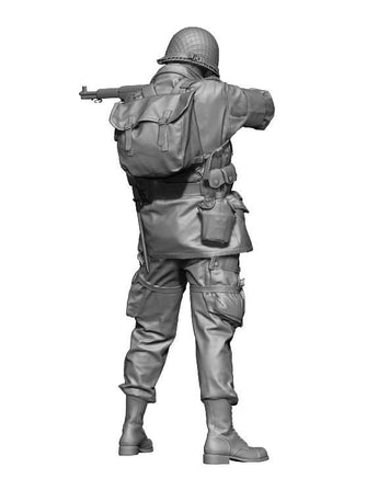1/35 H3 Models WWII US Para Rifleman 1944 - 3D Printed Figure 35027