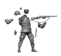 1/35 H3 Models WWII US Para Rifleman 1944 - 3D Printed Figure 35027