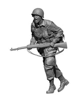 1/35 H3 Models WWII US Paratrooper Charge 3D Printed Figure 35029