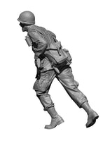1/35 H3 Models WWII US Paratrooper Charge 3D Printed Figure 35029