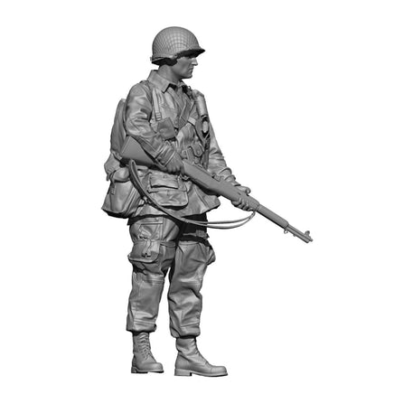 1/48 H3 Models WWII US Paratrooper Rifleman - 3D Printed Figure 48007