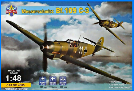 1/48 Modelsvit Messerschmitt Bf.109 C-3 4805