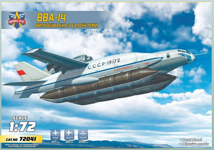 1/72 Modelsvit VVA-14 w/Inflatable Pontoons & Pedestal 72041