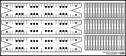 1/200 KA Models USS CV-6 Enterprise DX w/ Full Wooden Deck for Trumpeter MD20022