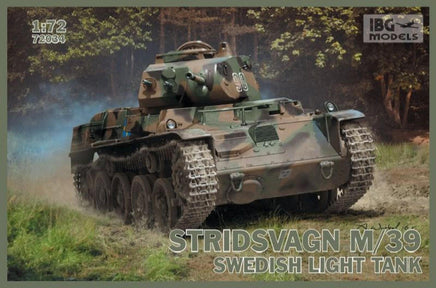 1/72 IBG Model Stridsvagn M/39 Swedish Light Tank 72034