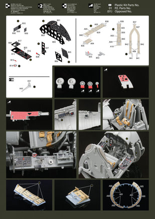 1/32 KA Models F4U-1 Corsair Detail-Up Parts for Tamiya MA32010