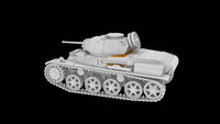 1/72 IBG Model Stridsvagn M/39 Swedish Light Tank 72034