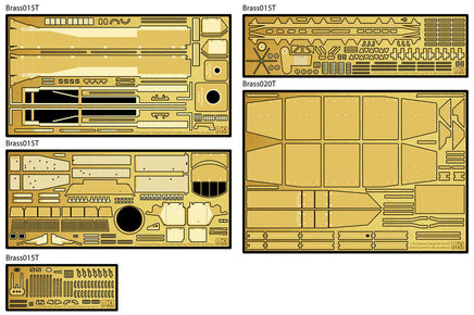 1/35 KA Models PANZER IV H Detail-Up Part DX for Academy MM35016
