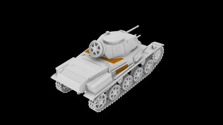 1/72 IBG Model Stridsvagn M/39 Swedish Light Tank 72034