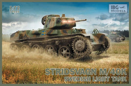 1/72 IBG Model Stridsvagn M/40 K Swedish Light Tank 72035