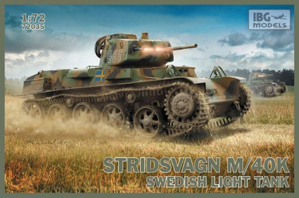 1/72 IBG Model Stridsvagn M/40 K Swedish Light Tank 72035