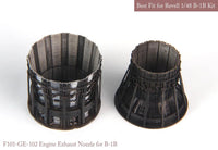 1/48 KA Models B-1B GE Exhaust Nozzle Set (Opened) for Revell MA48106