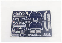 1/48 KA Models BF109E Detail-Up Parts for Hasegawa MA48004