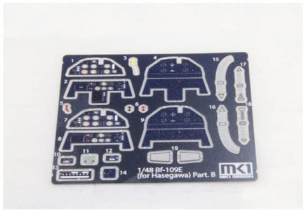 1/48 KA Models BF109E Detail-Up Parts for Hasegawa MA48004