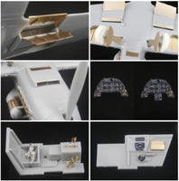 1/48 KA Models BF-109F Detail-Up Parts for Hasegawa MA48009
