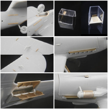 1/48 KA Models BF-109F Detail-Up Parts for Hasegawa MA48009
