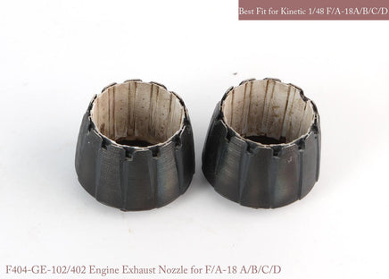 1/48 KA Models F/A-18 A/B/C/D GE Exhaust Nozzle & After Burner Set (Opened) for Kinetic MA48080