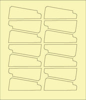 1/48 KA Models F/A-18 A/B/C/D GE Exhaust Nozzle & After Burner Set(Opened) for Hasegawa MA48041