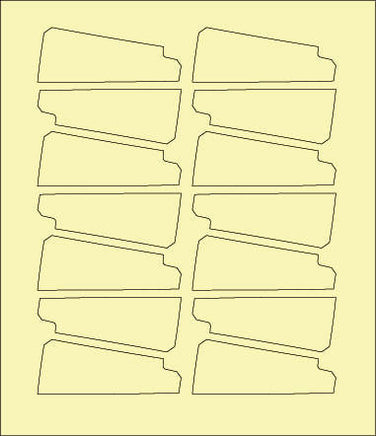 1/48 KA Models F/A-18 A/B/C/D GE Exhaust Nozzle & After Burner Set(Opened) for Hasegawa MA48041